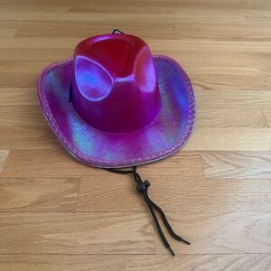 Light Up Pink Cowgirl Hat NWT